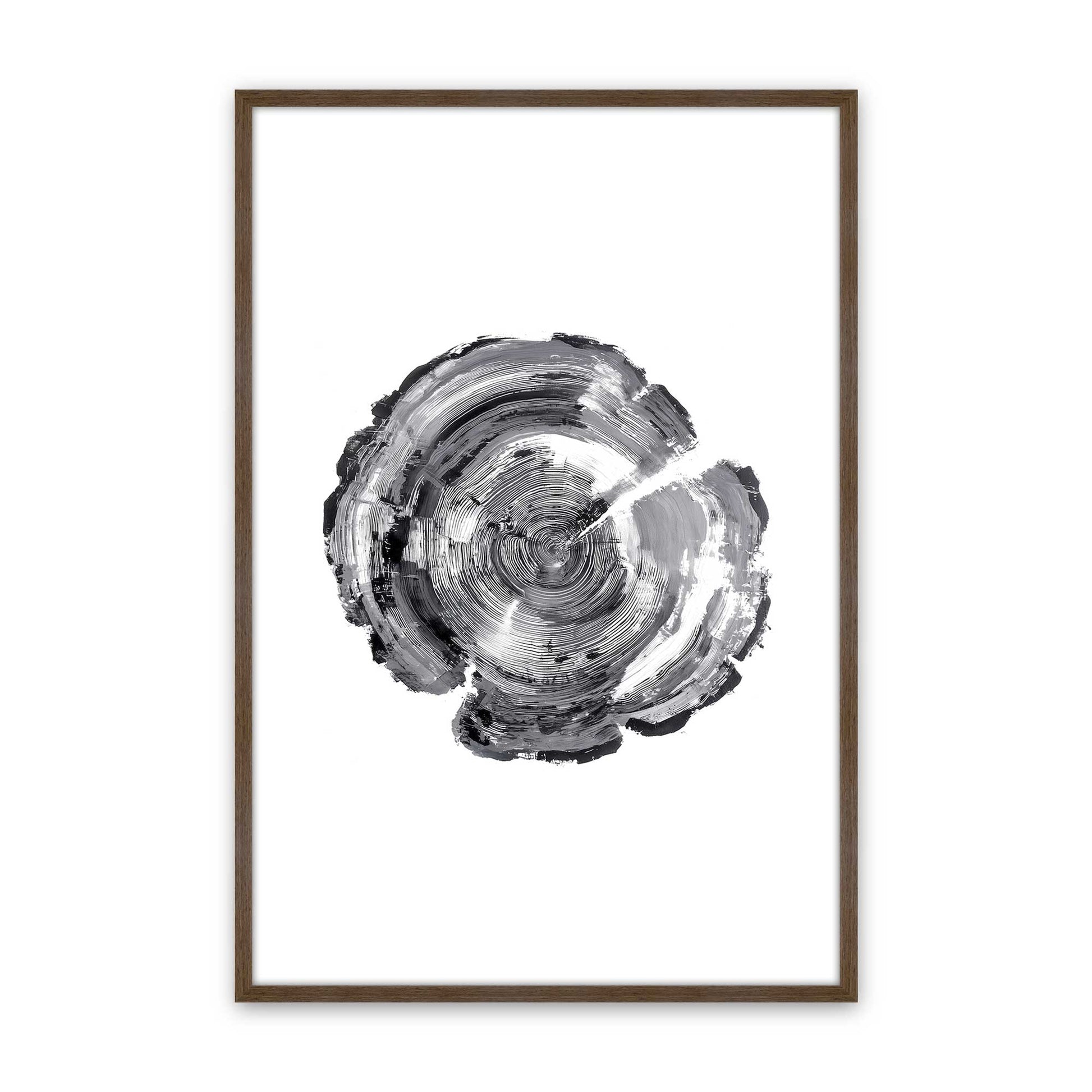 [Color:Walnut], Picture of art in a Walnut frame