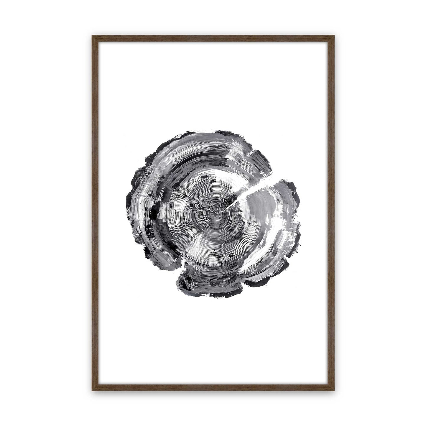 [Color:Walnut], Picture of art in a Walnut frame