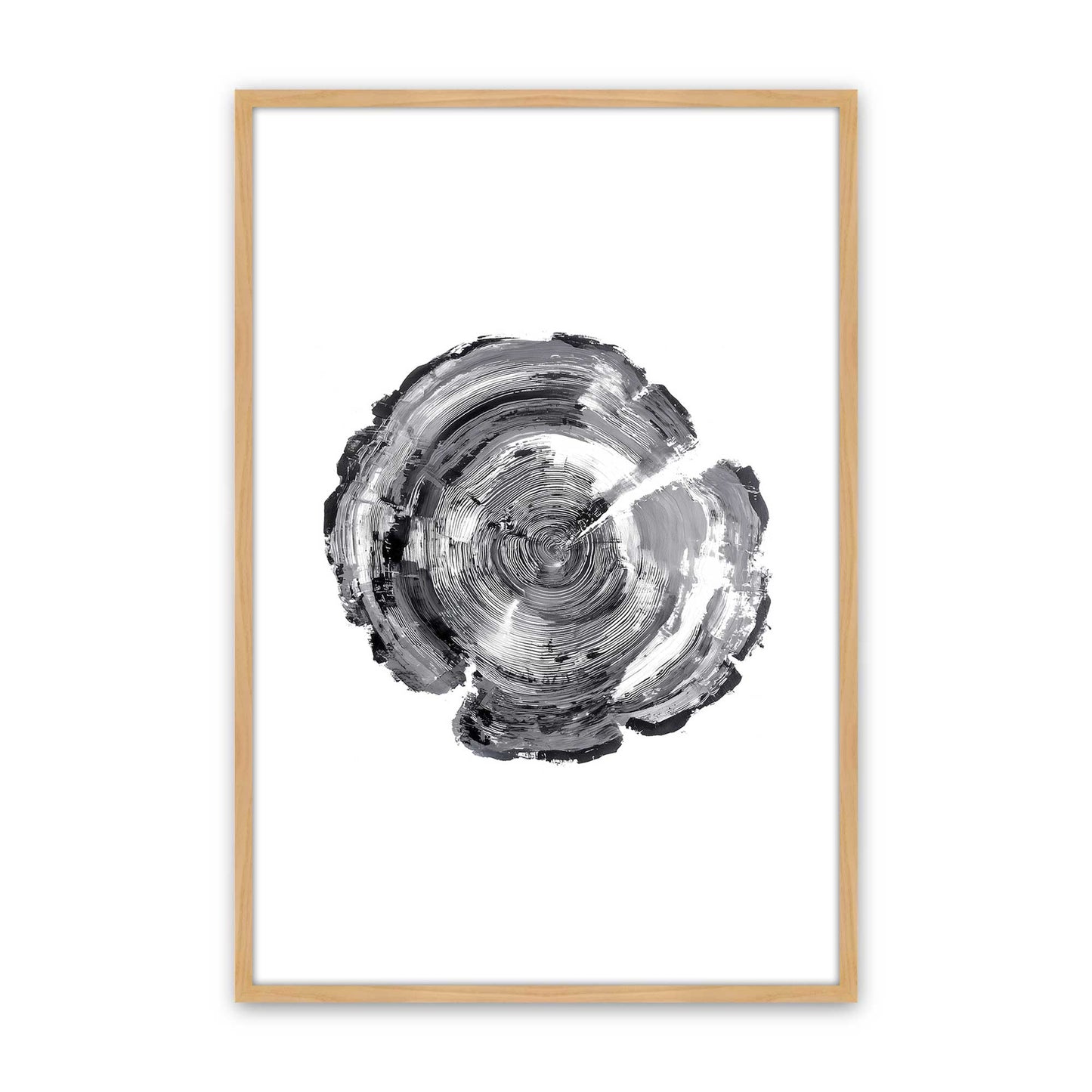 [Color:American Maple], Picture of art in a American Maple frame