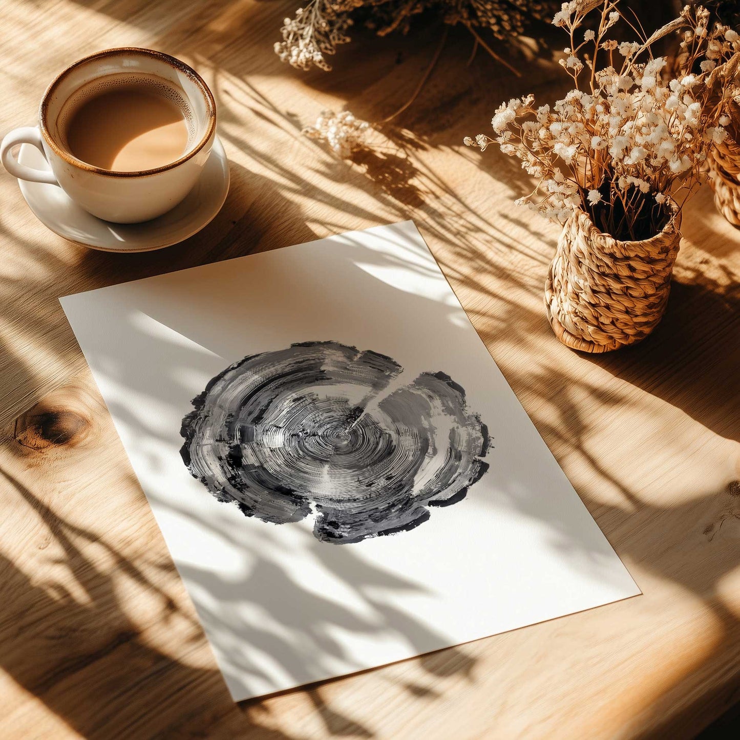 [Color:Rolled Print], Picture of close up of art