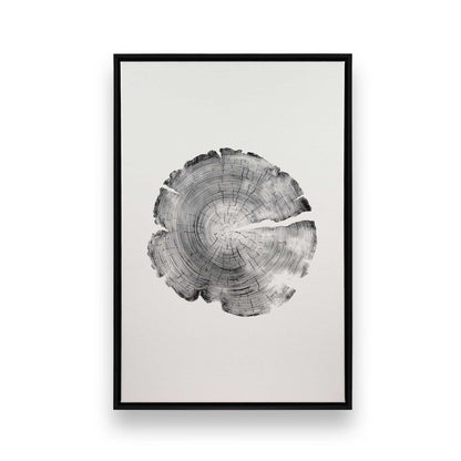 [Color:Satin Black], Picture of art in a Satin Black frame