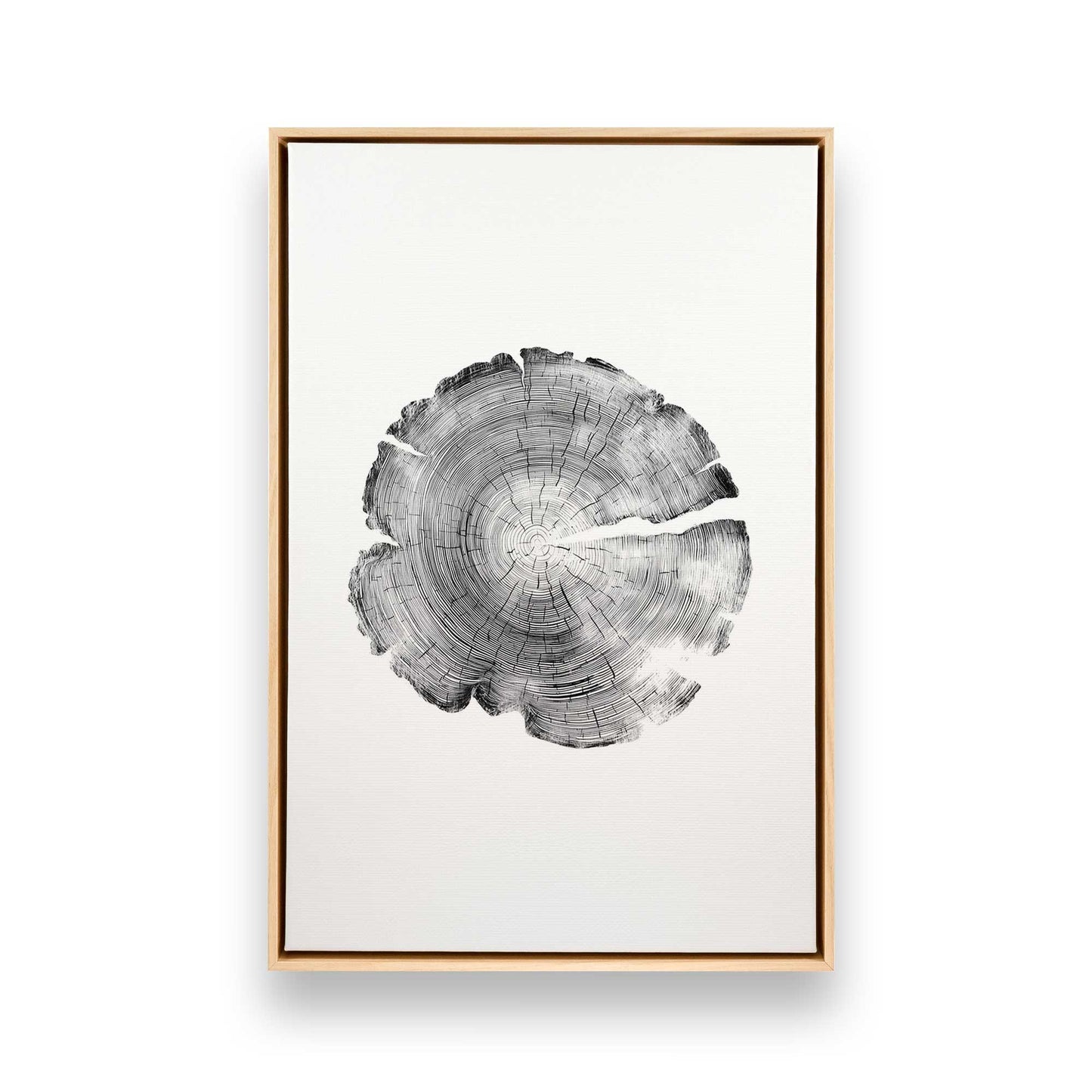 [Color:American Maple], Picture of art in a American Maple frame