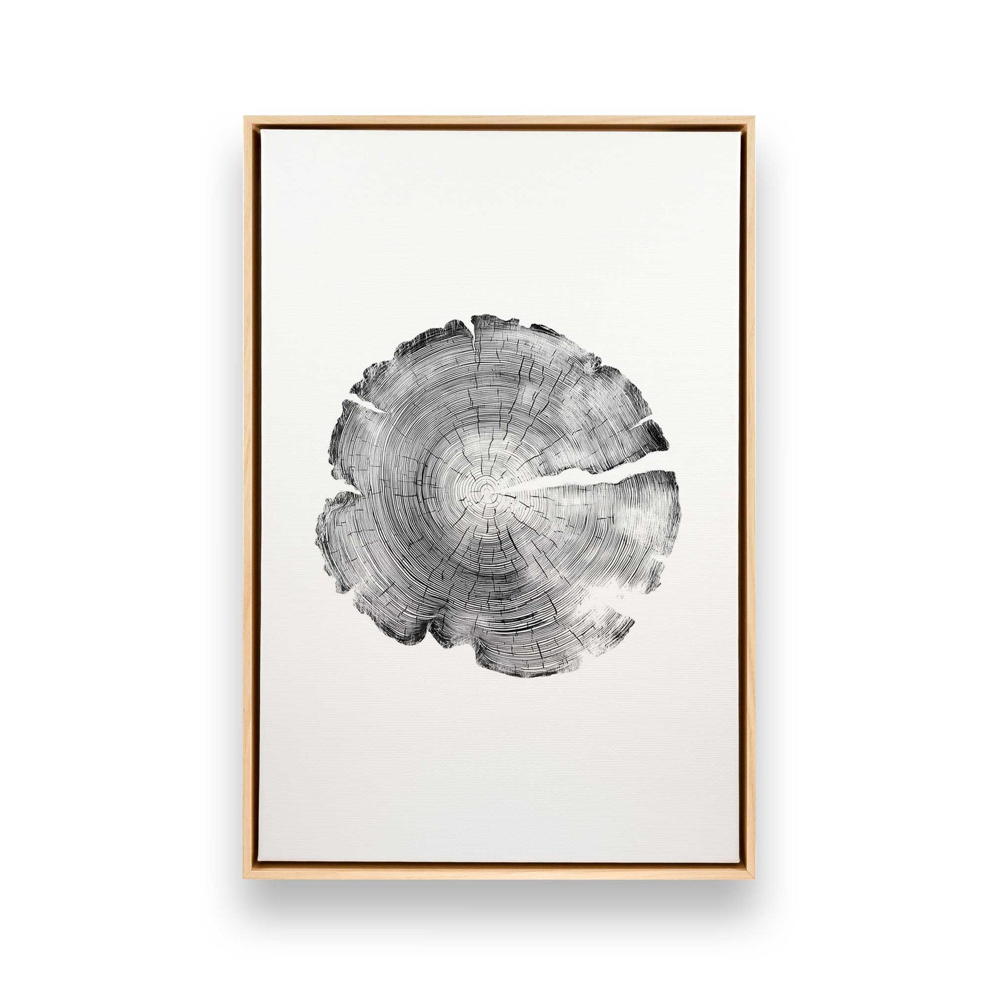 [Color:American Maple], Picture of art in a American Maple frame