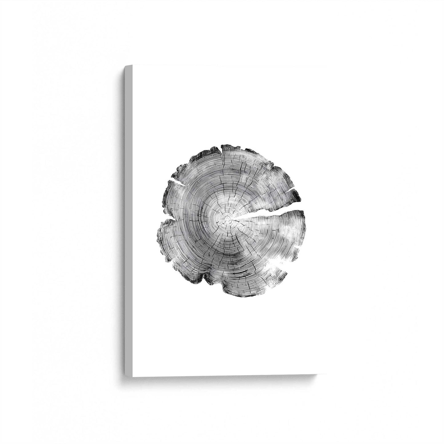 [Color:Stretched Canvas], Picture of art at an angle