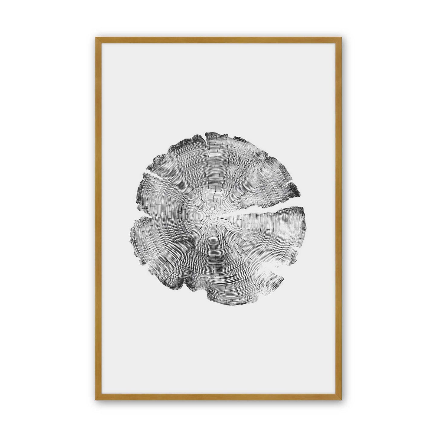 [Color:Polished Gold], Picture of art in a Polished Gold frame