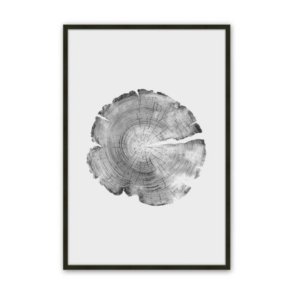 [Color:Satin Black], Picture of art in a Satin Black frame