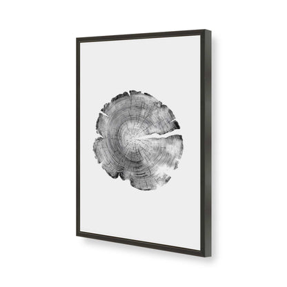 [Color:Satin Black], Picture of art in a Satin Black frame of the corner
