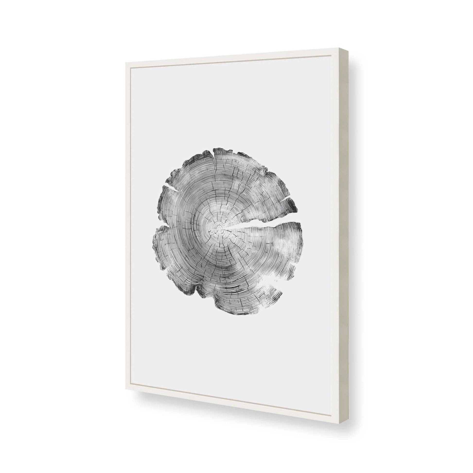 [Color:Opaque White], Picture of art in a Opaque White frame of the corner