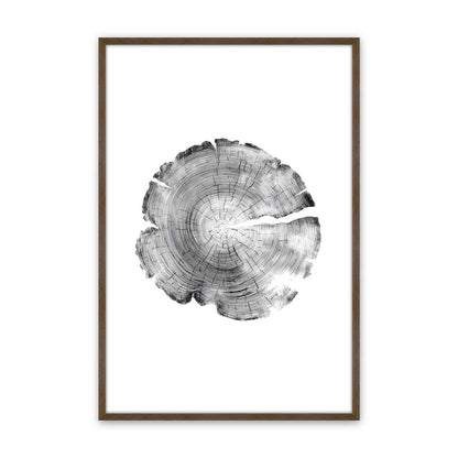 [Color:Walnut], Picture of art in a Walnut frame