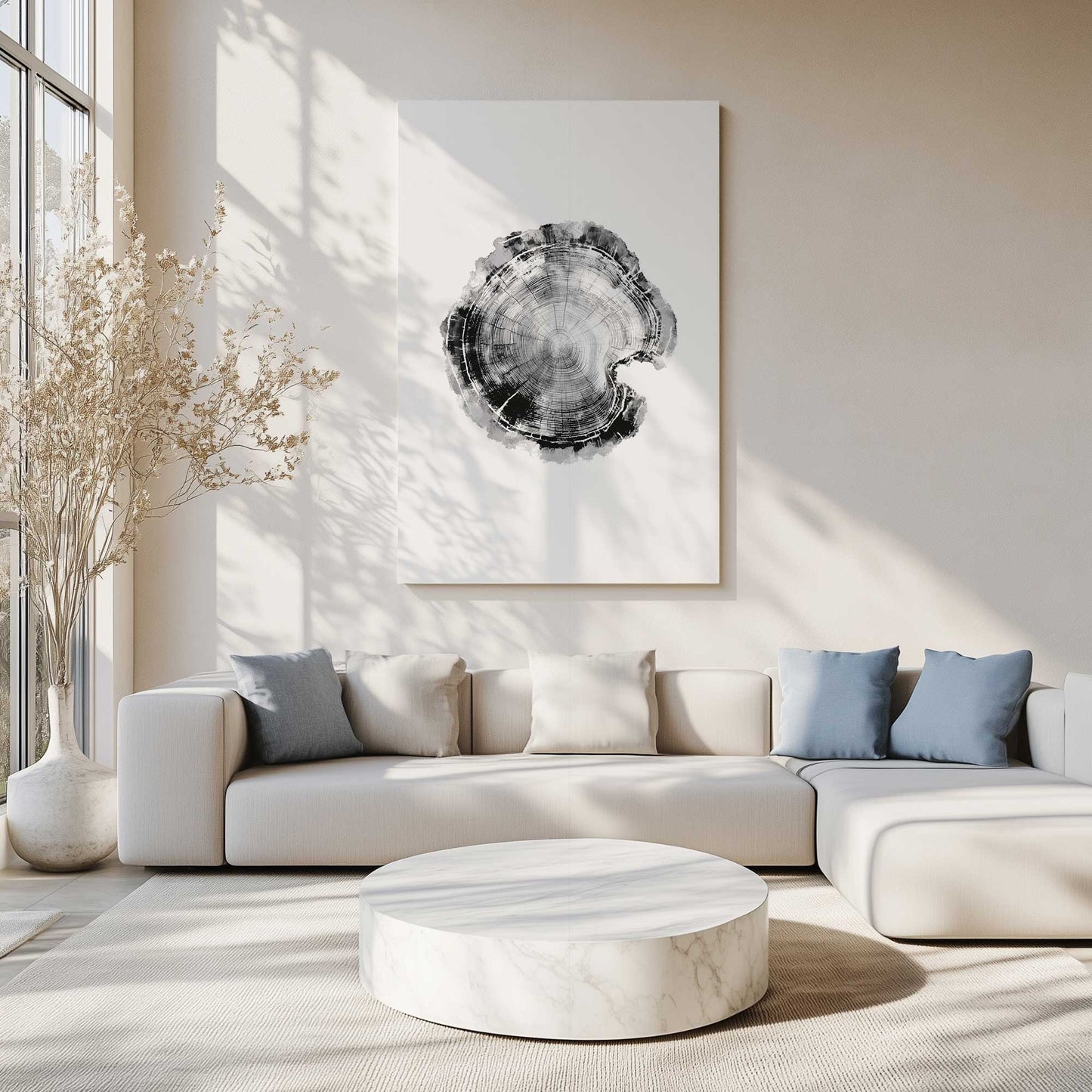 Picture of art in a room