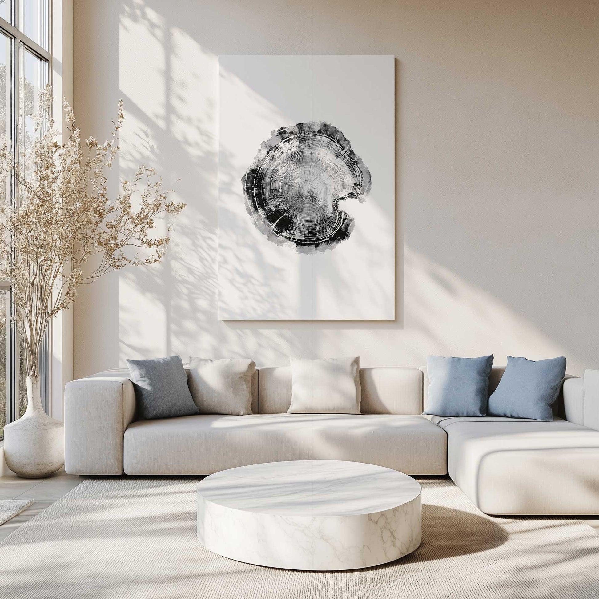 Picture of art in a room