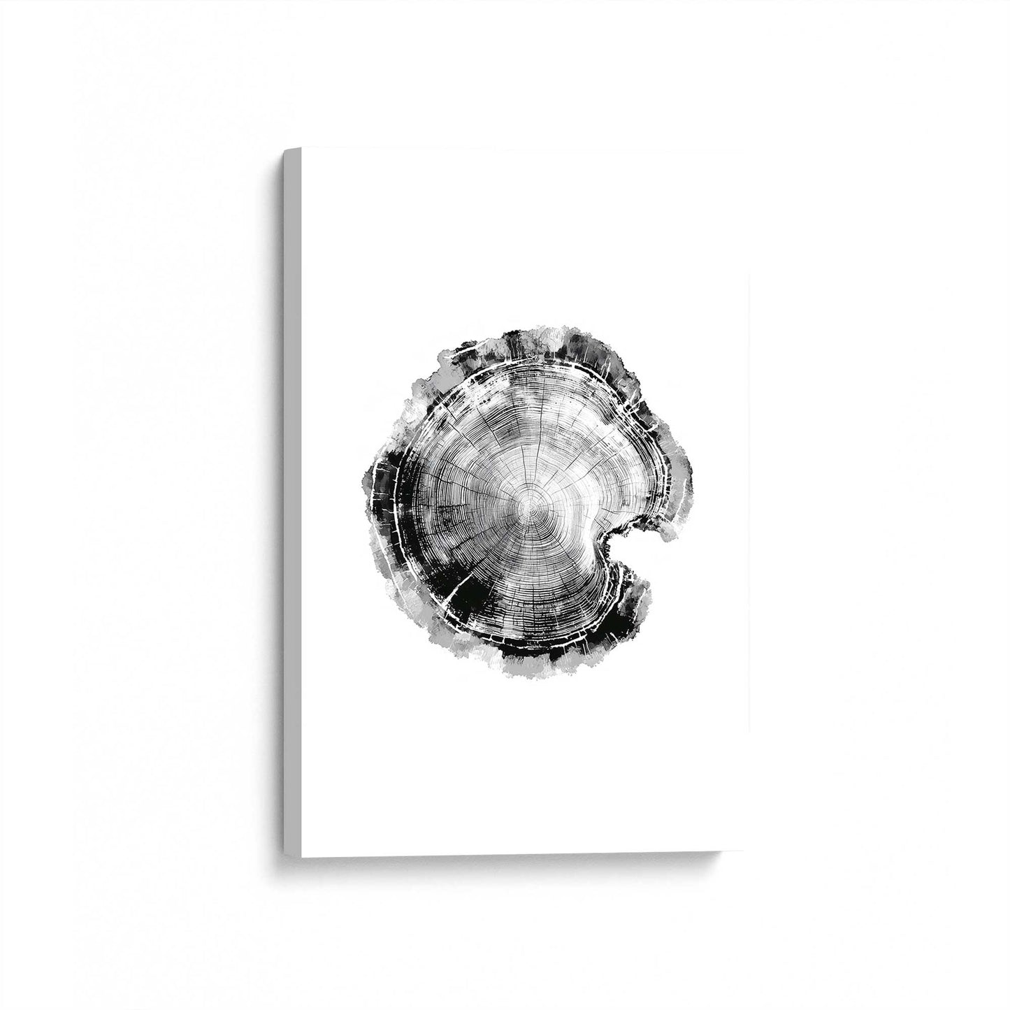 [Color:Stretched Canvas], Picture of art at an angle