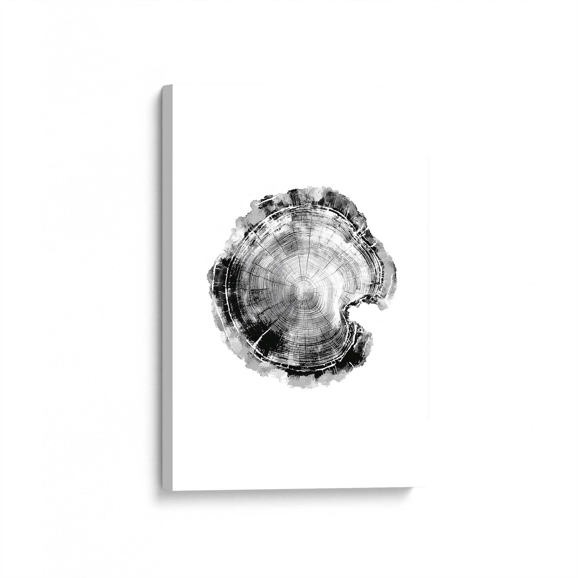 [Color:Stretched Canvas], Picture of art at an angle