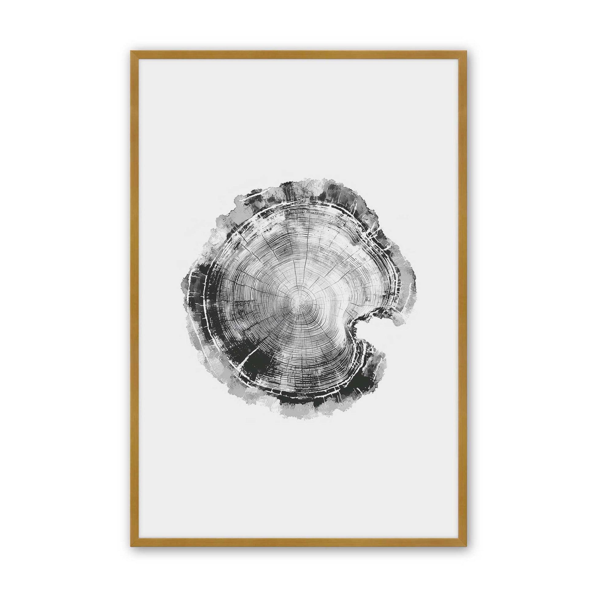 [Color:Polished Gold], Picture of art in a Polished Gold frame