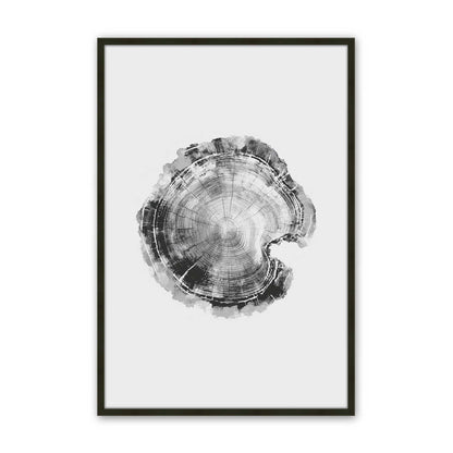 [Color:Satin Black], Picture of art in a Satin Black frame