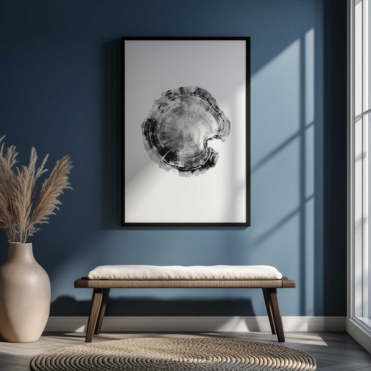 Picture of art in a room