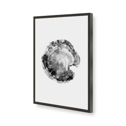 [Color:Satin Black], Picture of art in a Satin Black frame of the corner