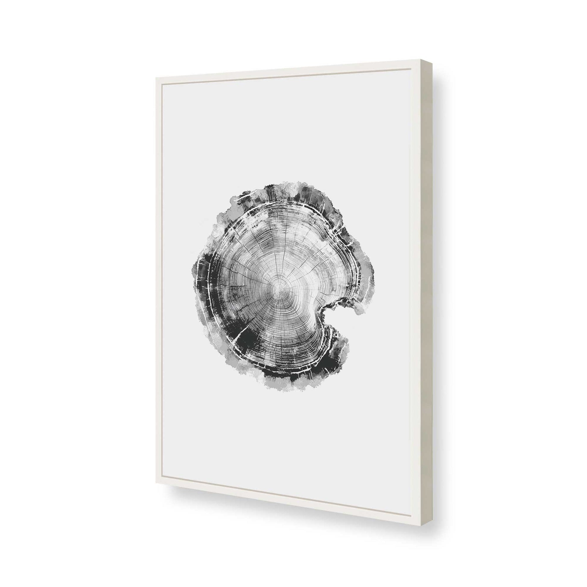[Color:Opaque White], Picture of art in a Opaque White frame of the corner