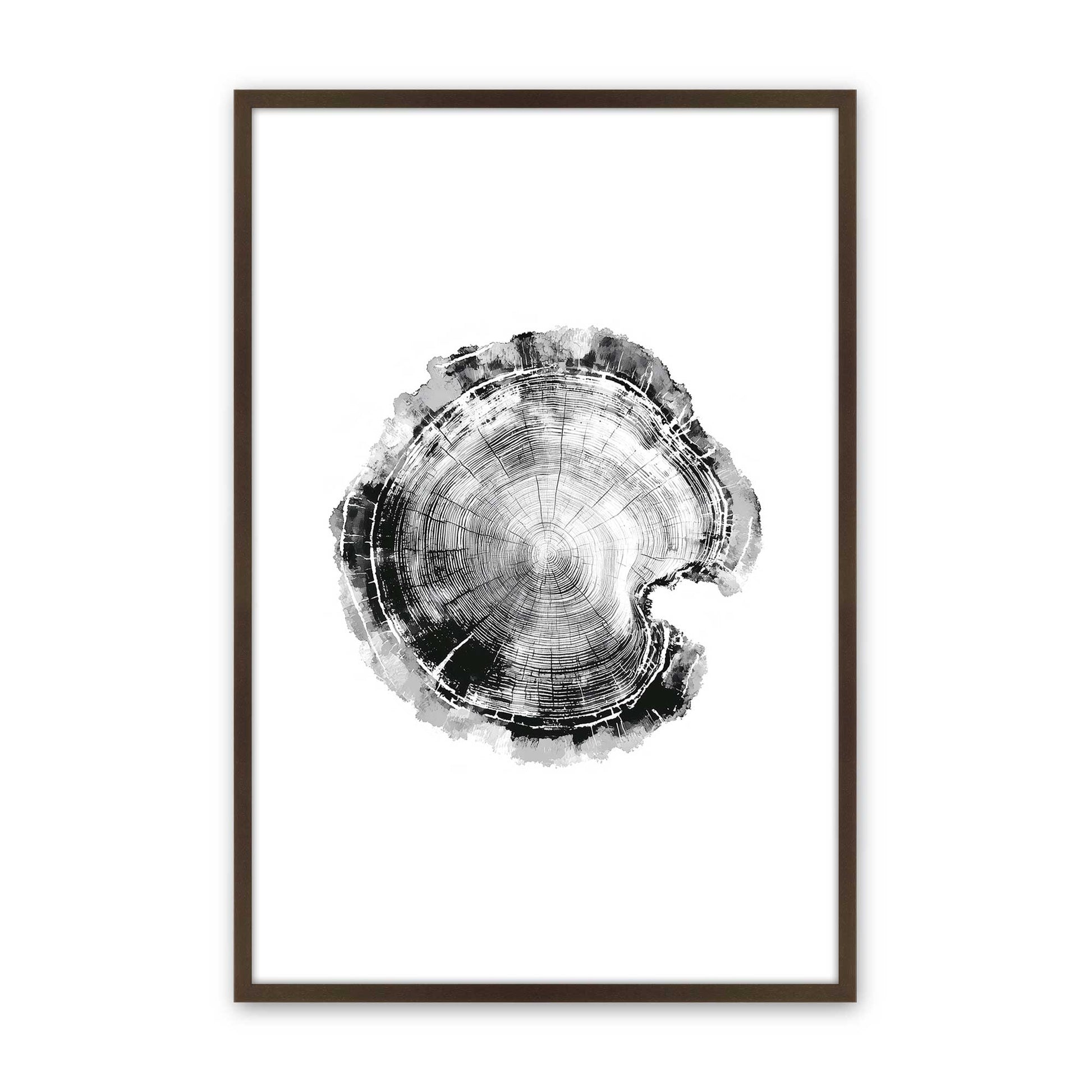 [Color:Belvinder Brown], Picture of art in a Belvinder Brown frame