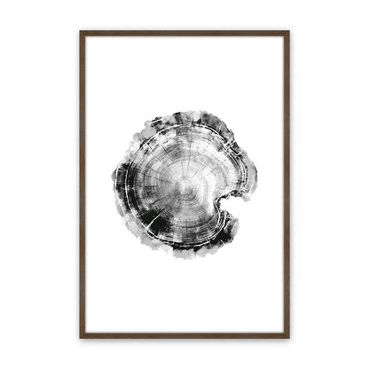 [Color:Walnut], Picture of art in a Walnut frame
