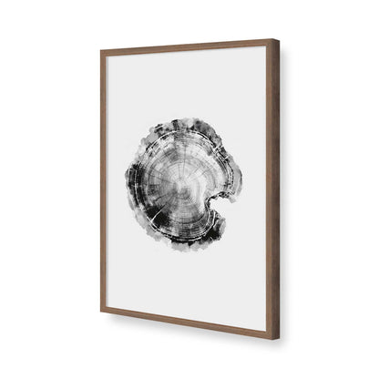 [Color:Walnut], Picture of art in a Walnut frame of the corner