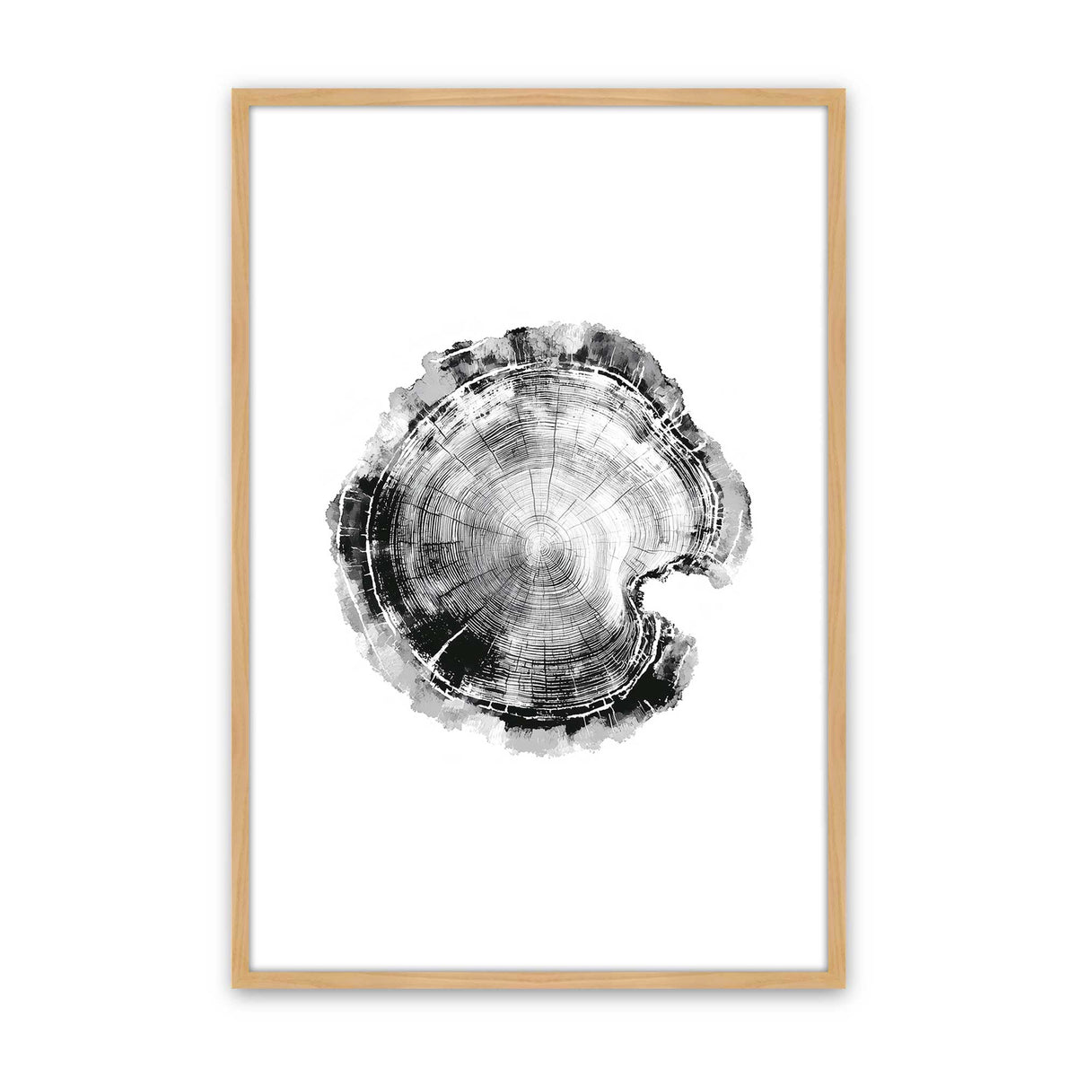 [Color:American Maple], Picture of art in an American Maple frame