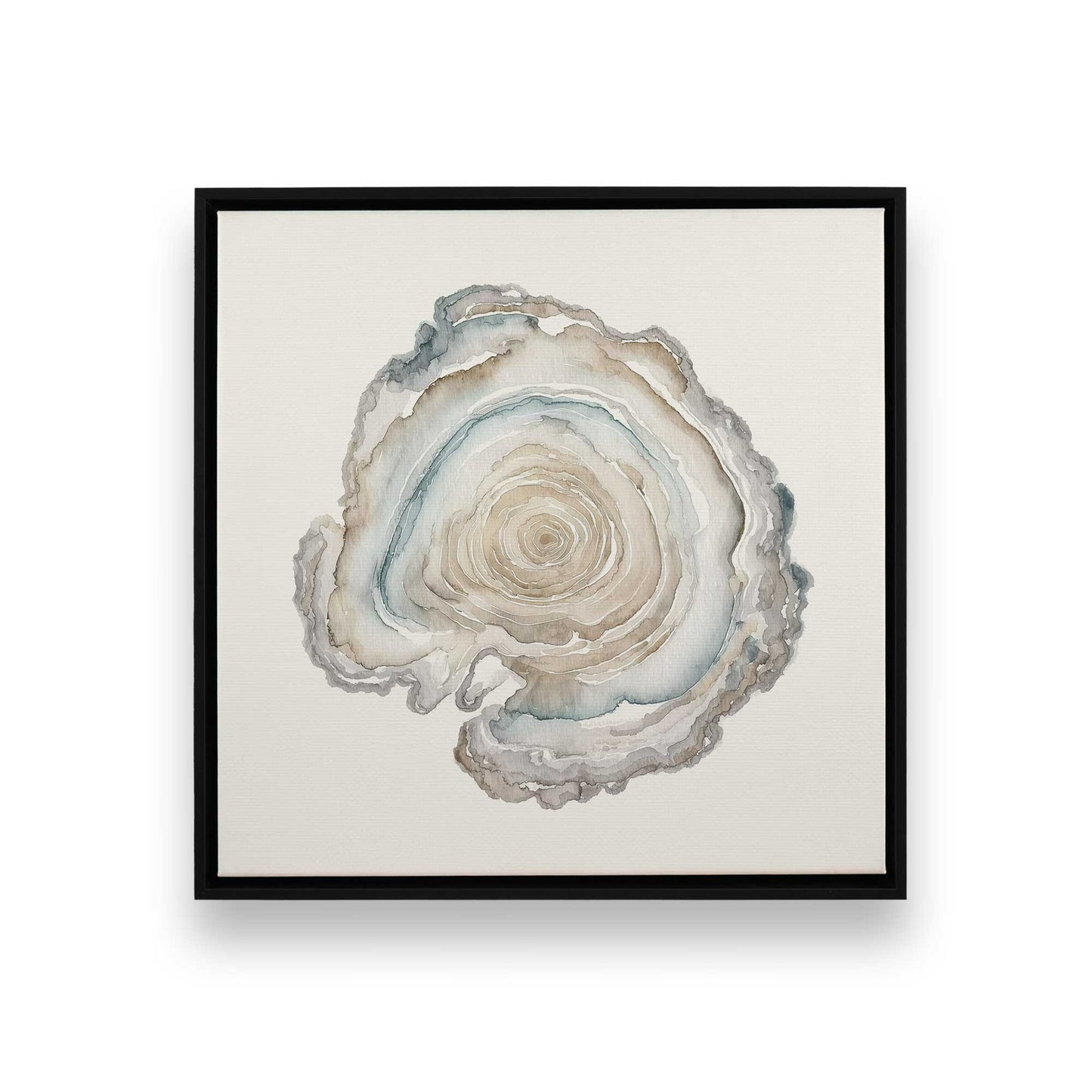 [Color:Satin Black], Picture of art in a Satin Black frame