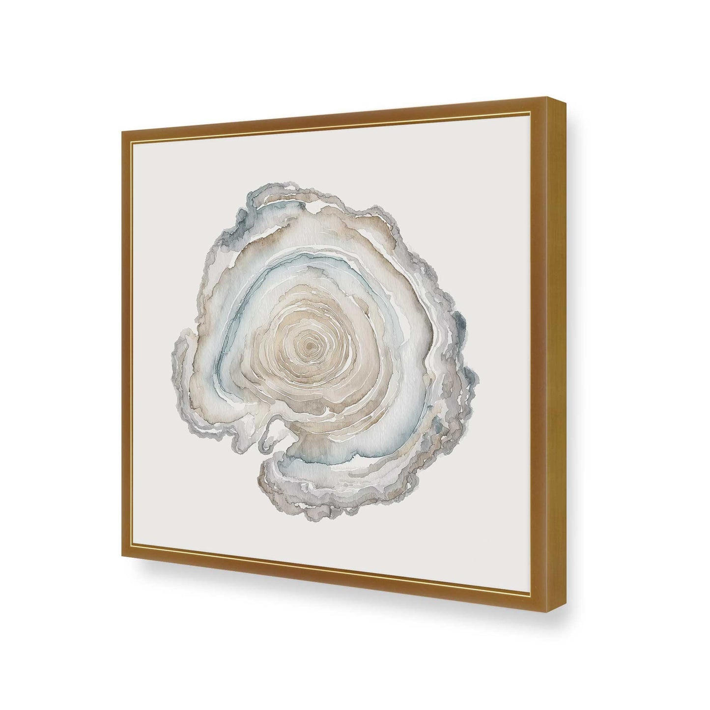 [Color:Polished Gold], Picture of art in a Polished Gold frame of the corner