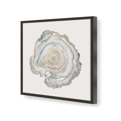 [Color:Satin Black], Picture of art in a Satin Black frame of the corner