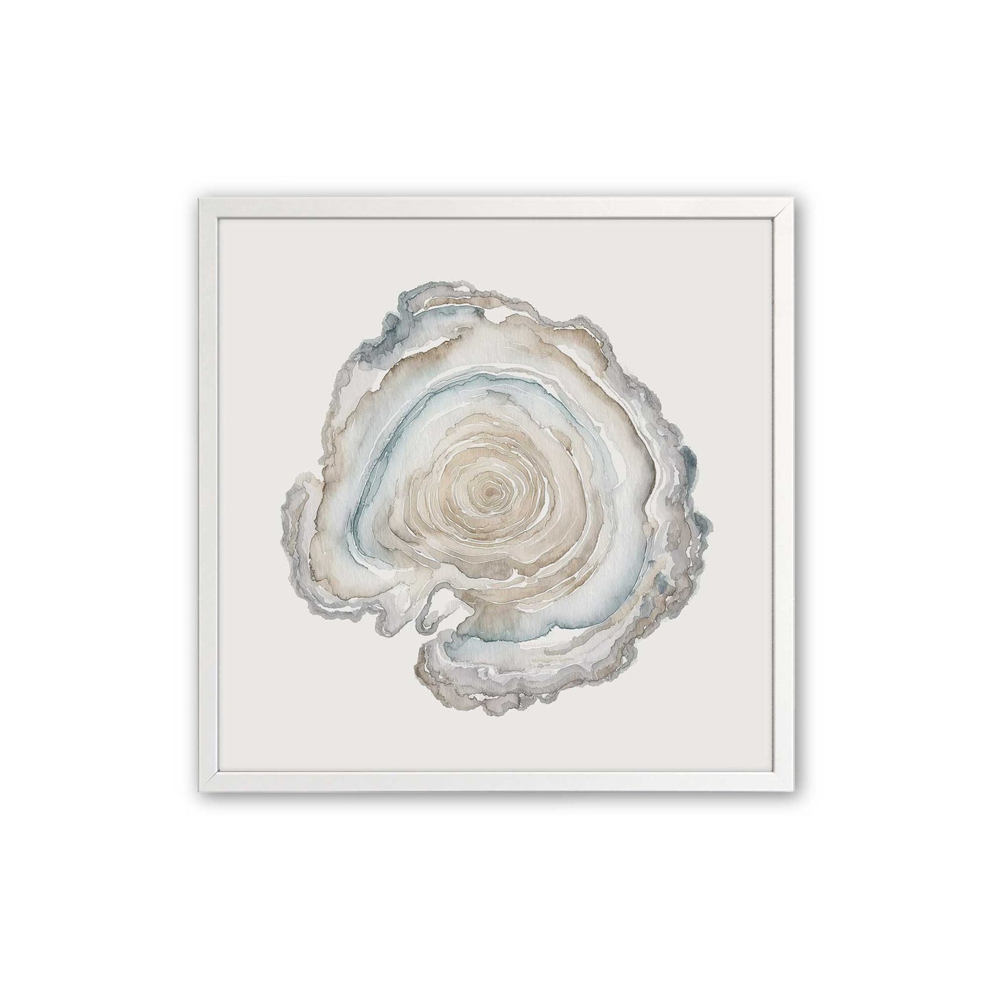 [Color:Opaque White], Picture of art in a Opaque White frame