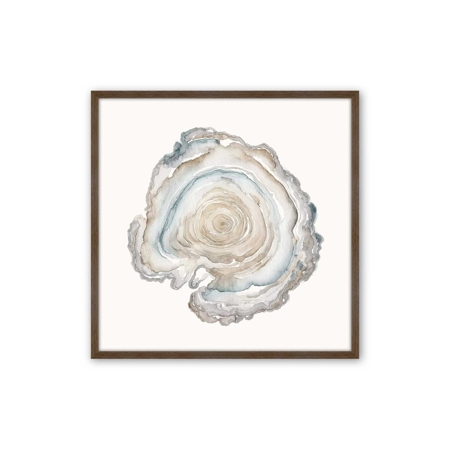 [Color:Walnut], Picture of art in a Walnut frame