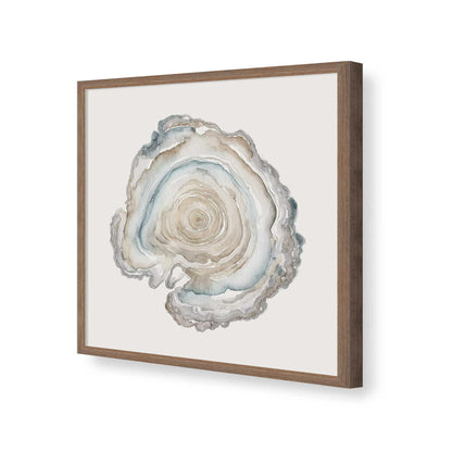 [Color:Walnut], Picture of art in a Walnut frame of the corner