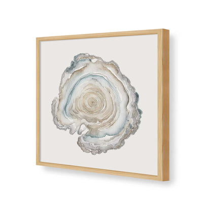 [Color:American Maple], Picture of art in a American Maple frame of the corner