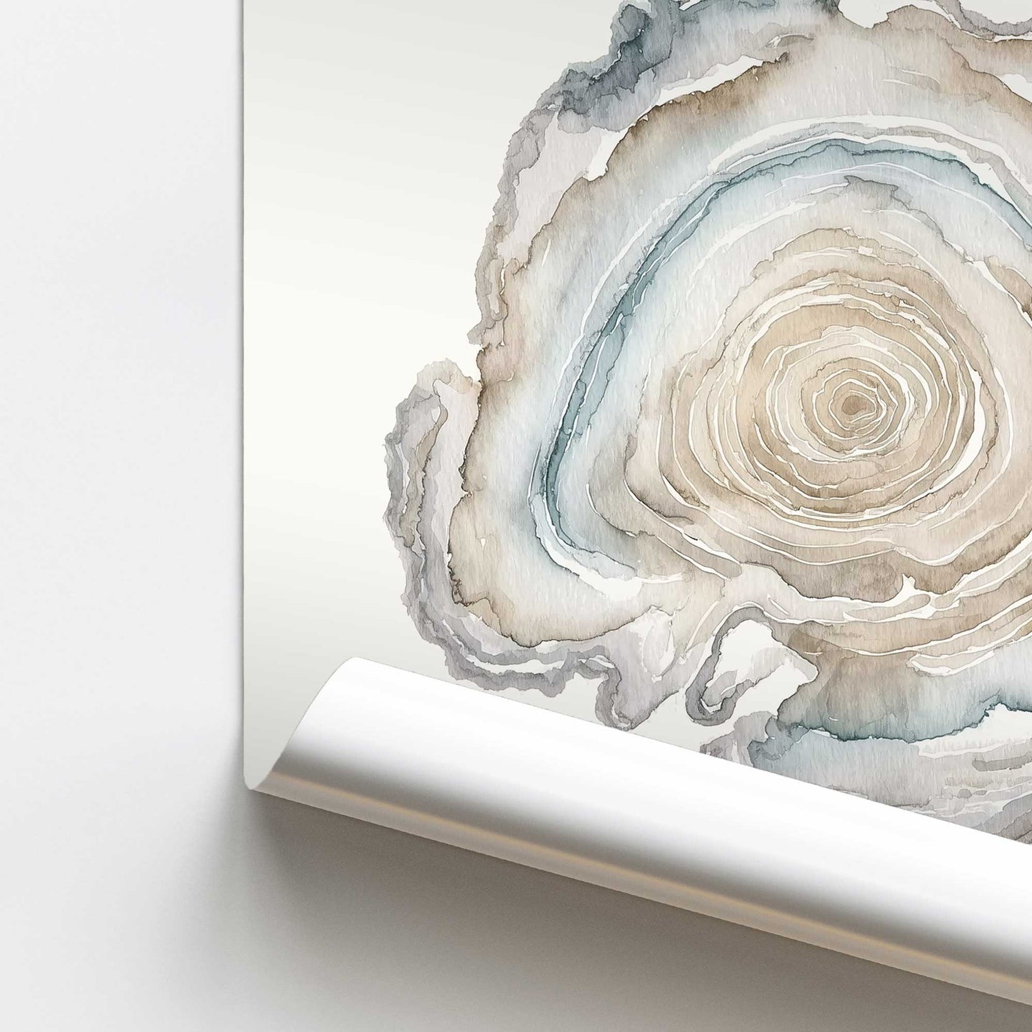 [Color:Rolled Print], Picture of close up of art