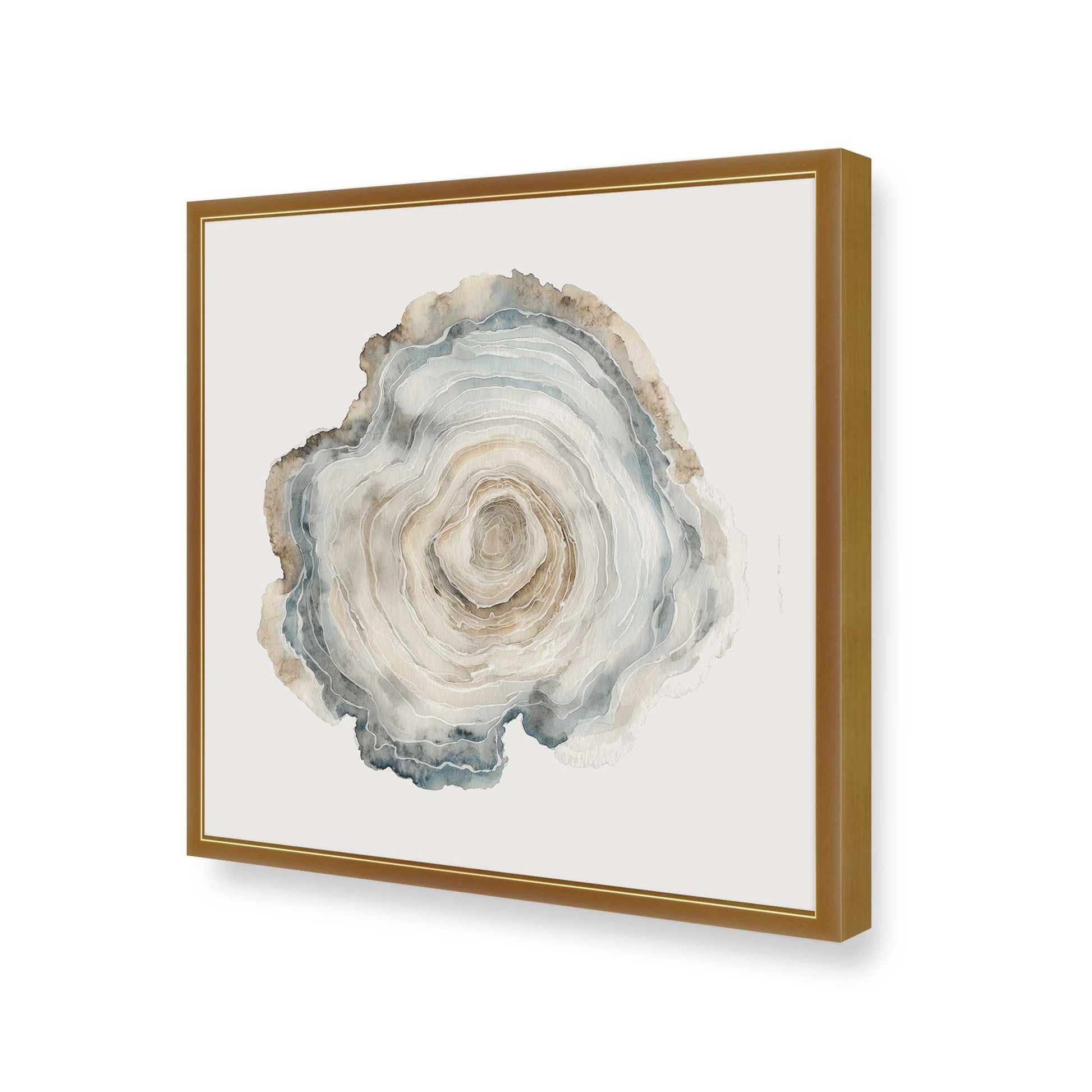 [Color:Polished Gold], Picture of art in a Polished Gold frame of the corner