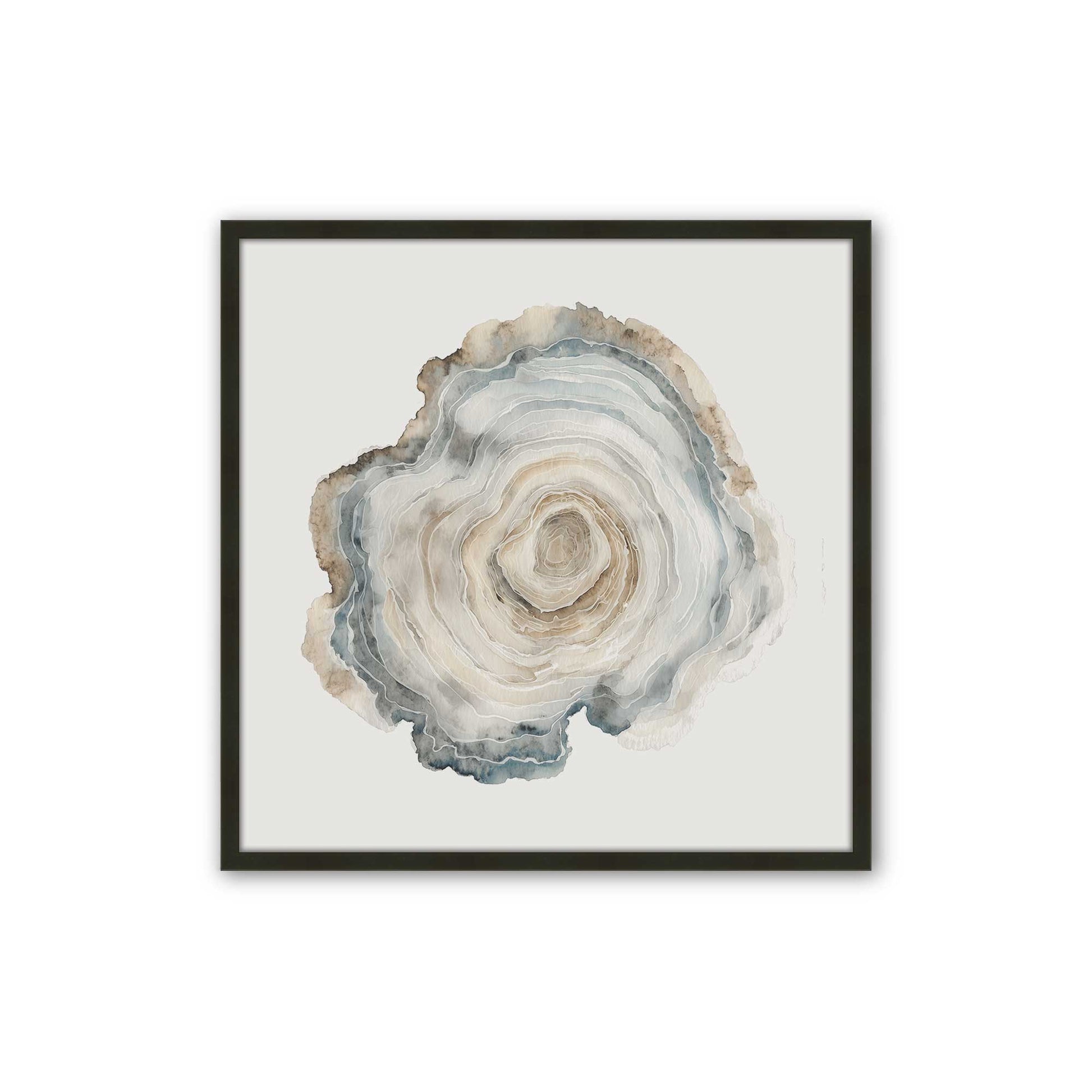 [Color:Satin Black], Picture of art in a Satin Black frame