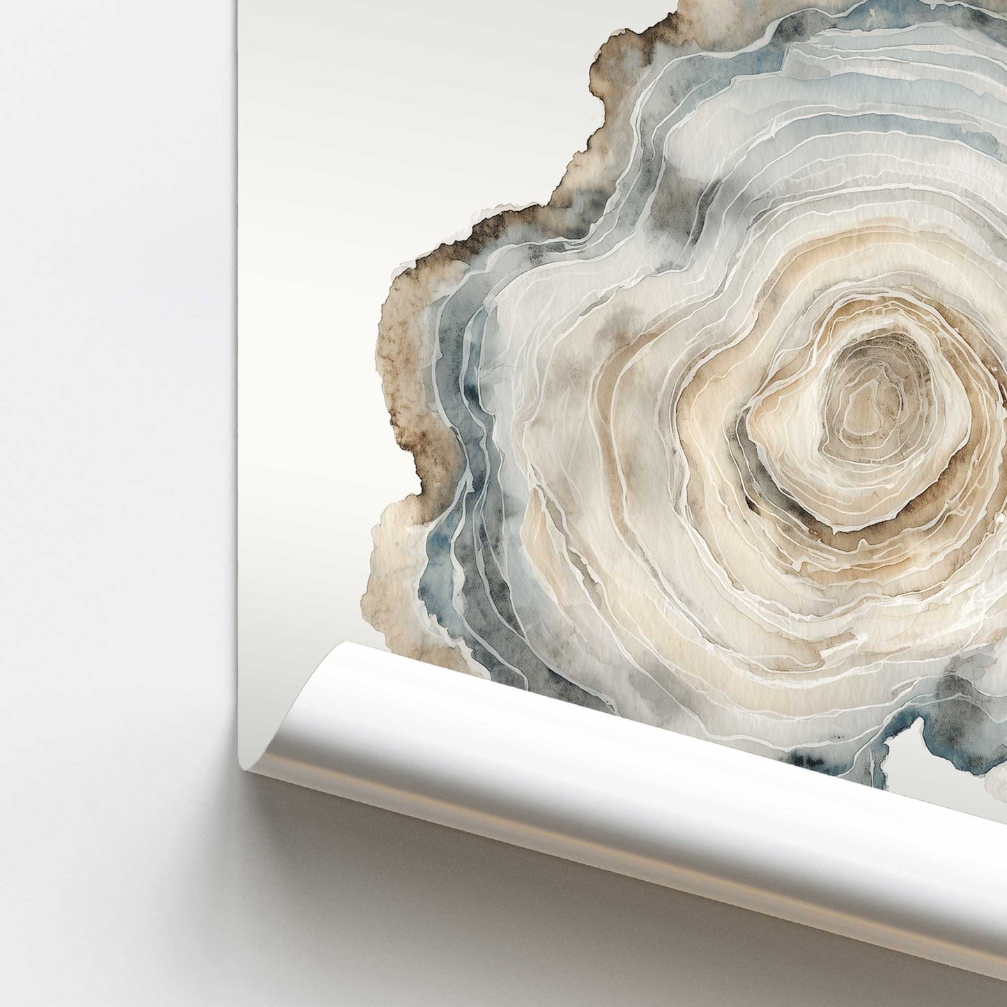 [Color:Rolled Print], Picture of close up of art