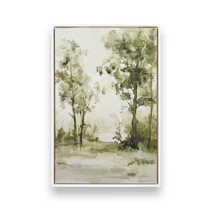 [Color:Opaque White], Picture of art in a White frame
