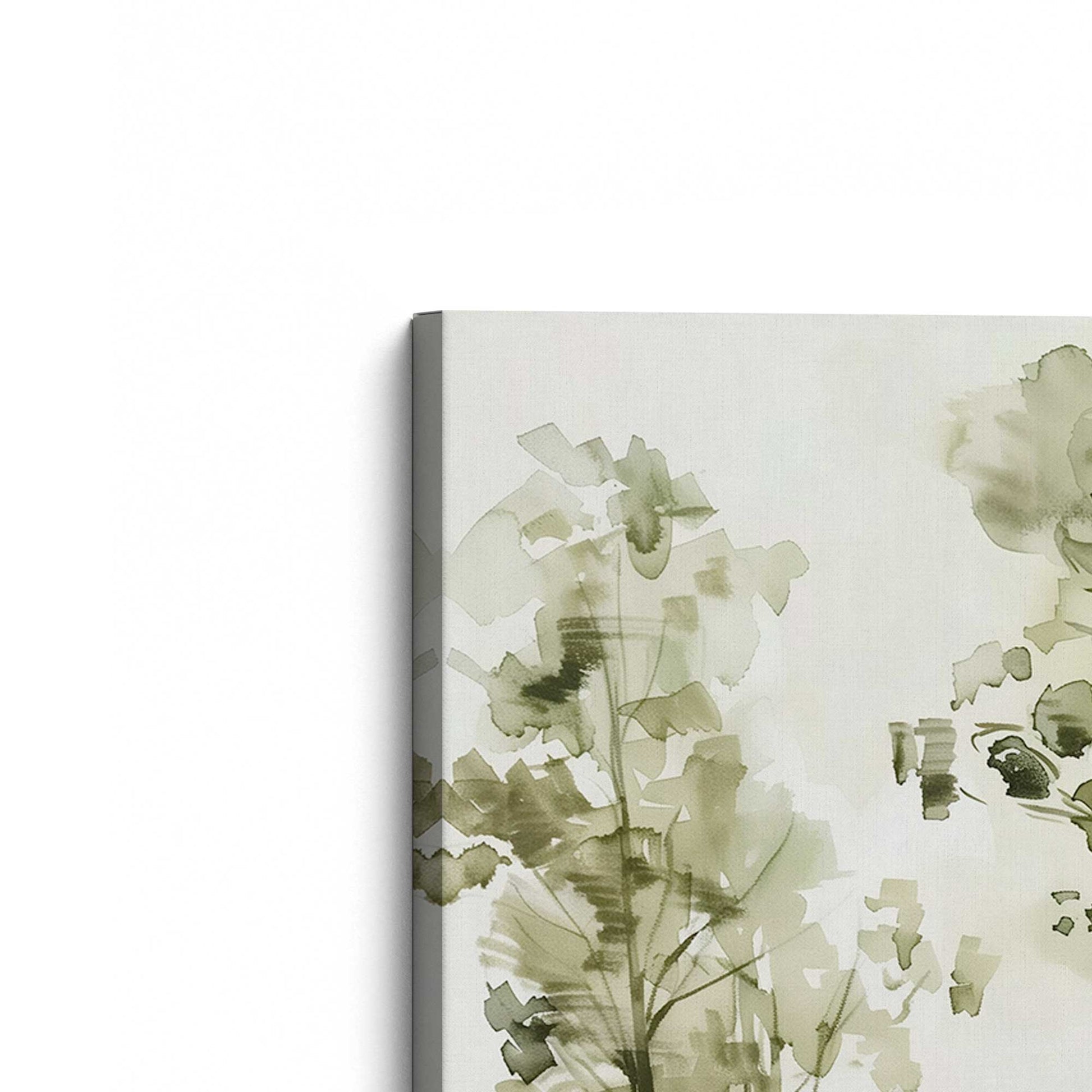 [Color:Stretched Canvas], Picture of the corner of the art