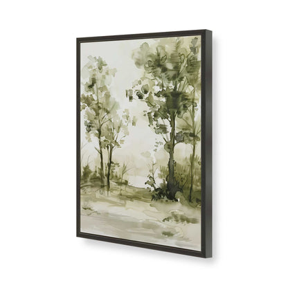 [Color:Satin Black], Picture of art in a Satin Black frame of the corner