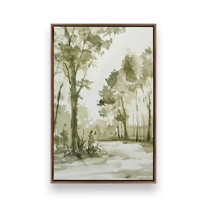 [Color:Walnut], Picture of art in a Walnut frame