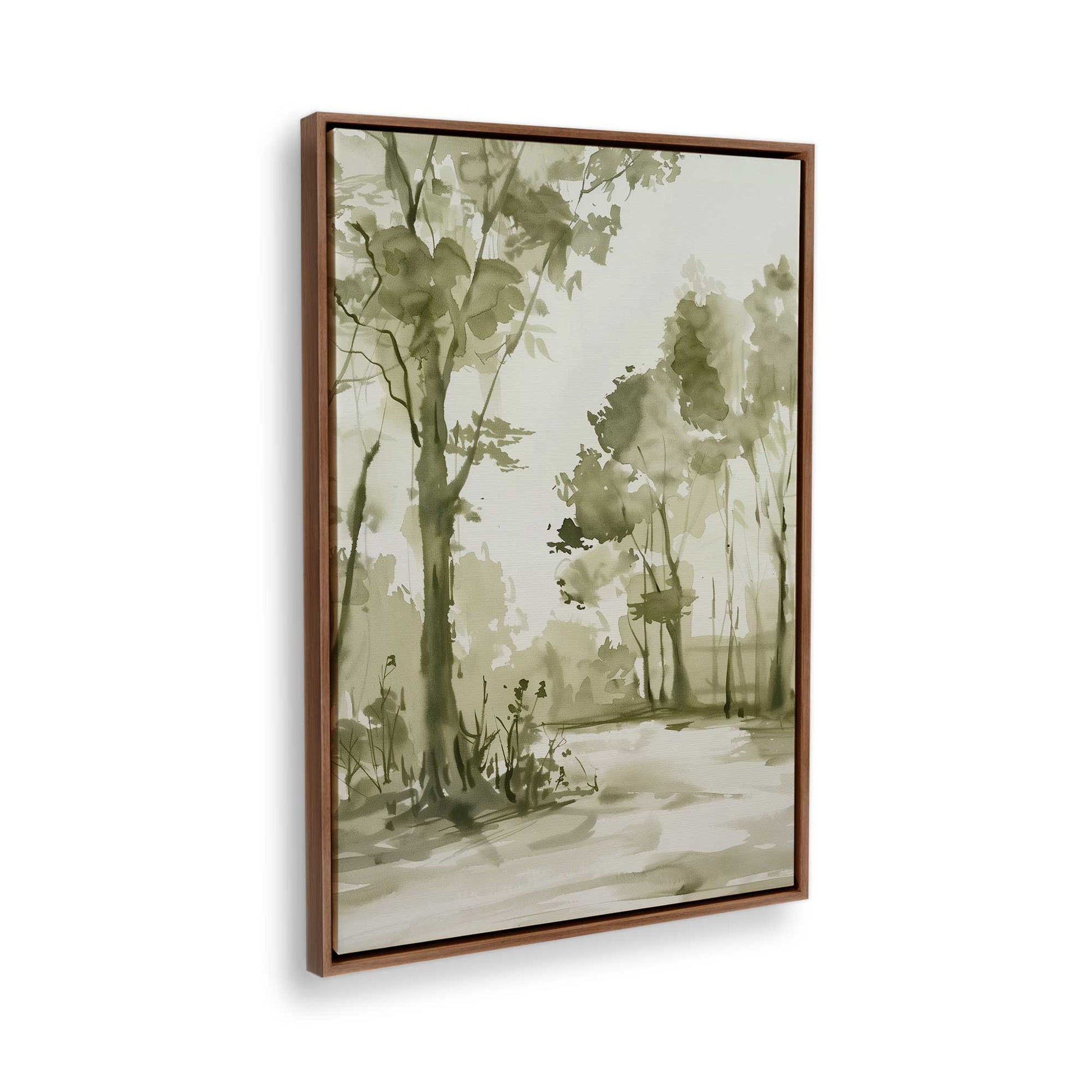 [Color:Walnut], Picture of the corner of the art