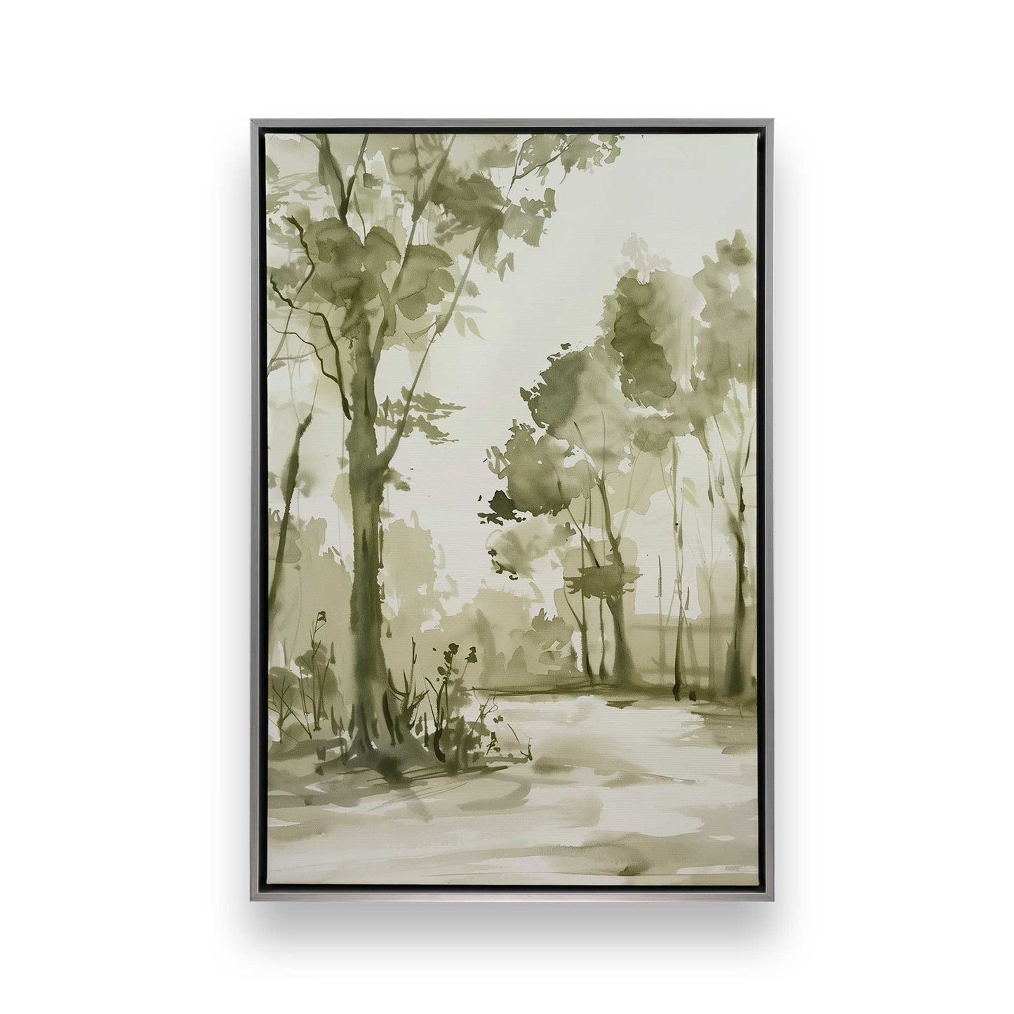 [Color:Polished Chrome], Picture of art in a Polished Chrome frame