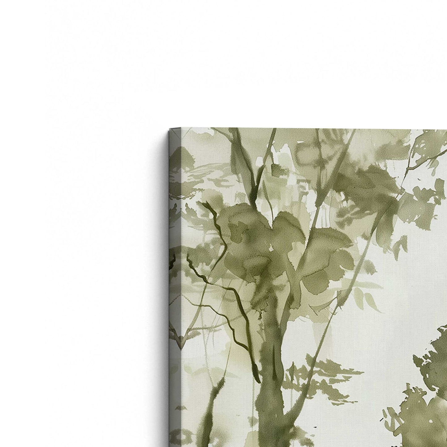 [Color:Stretched Canvas], Picture of the corner of the art