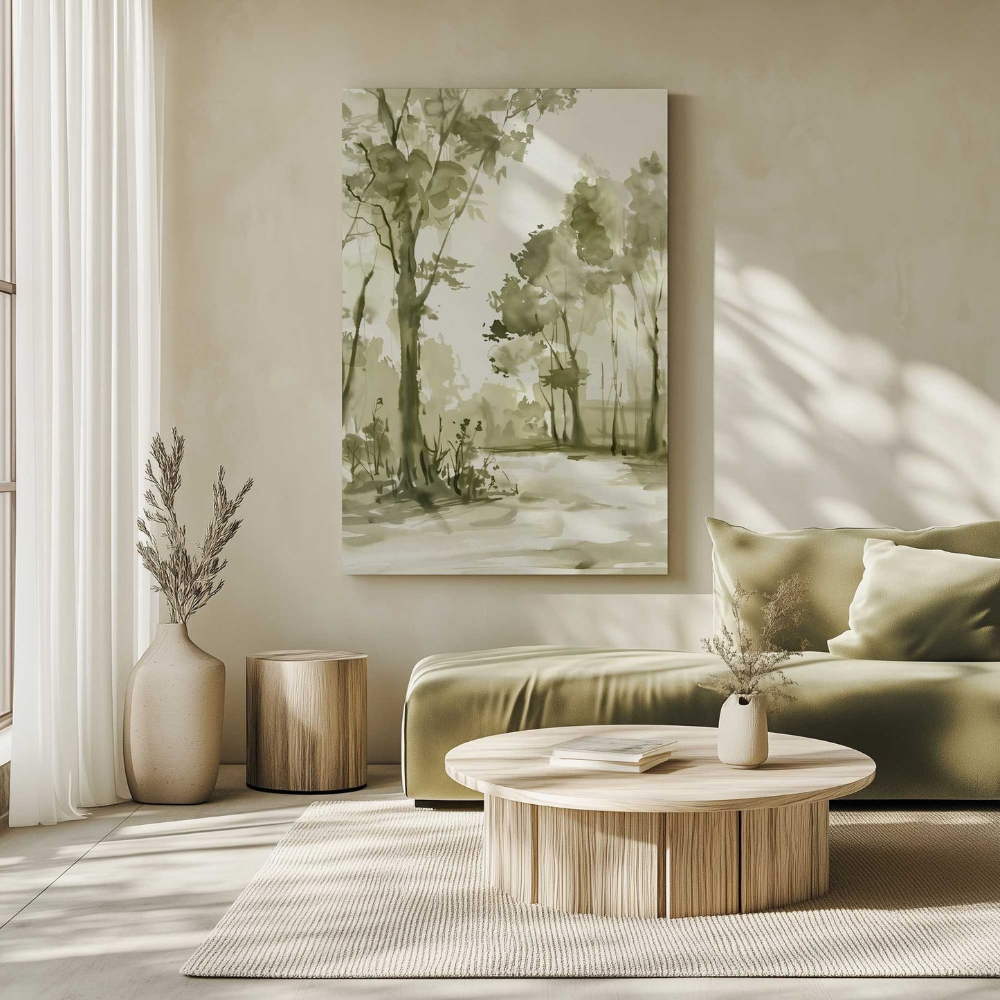 Picture of art in a room