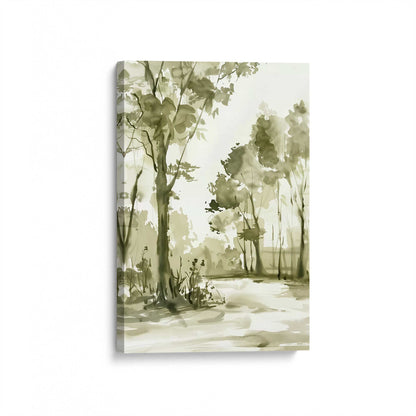 [Color:Stretched Canvas], Picture of art at an angle
