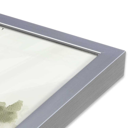 [Color:Polished Chrome], Picture of art in a Polished Chrome frame at an angle