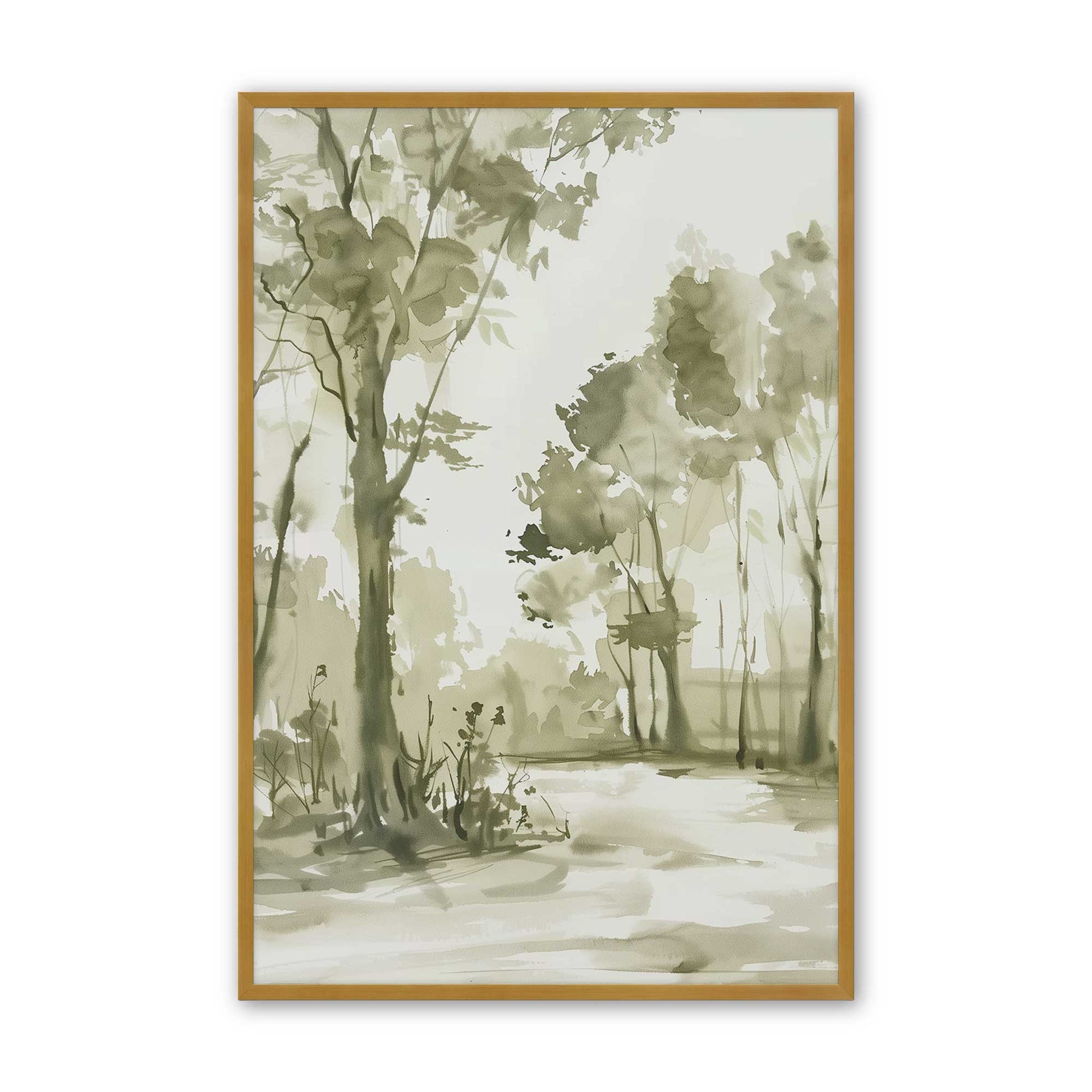 [Color:Polished Gold], Picture of art in a Polished Gold frame