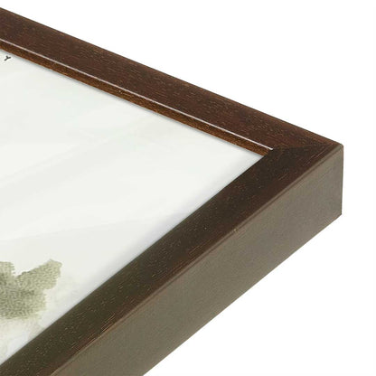 [Color:Belvinder Brown], Picture of art in a Belvinder Brown frame at an angle
