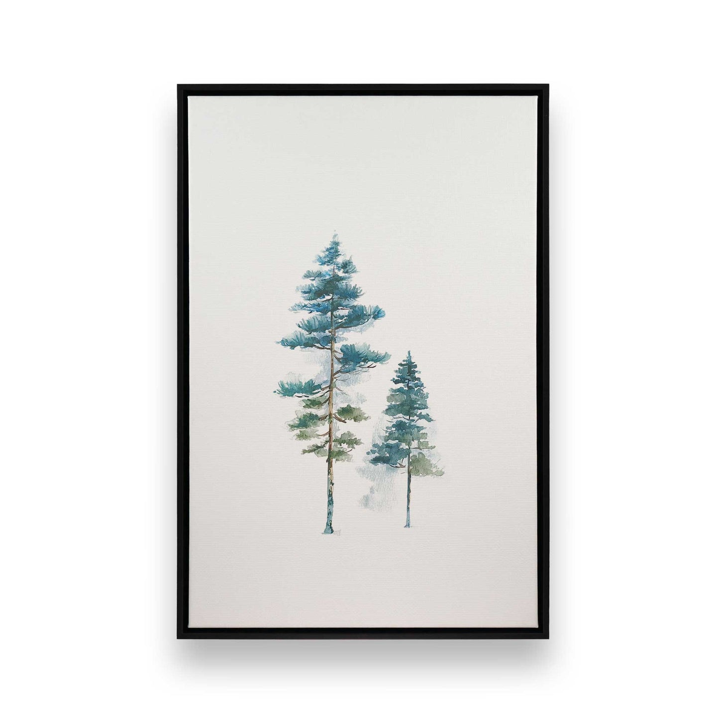 [Color:Satin Black], Picture of art in a Satin Black frame